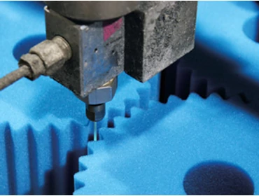 szivacs, EPE, EVA hab vizesvágás