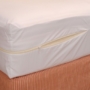 Kép 2/2 - szivacs matrac fehér lepedővászon huzattal  félkemény (N32) 200x90x10cm