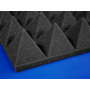 Kép 2/2 - hangszigetelő szivacs piramis szürke 100x100x11cm